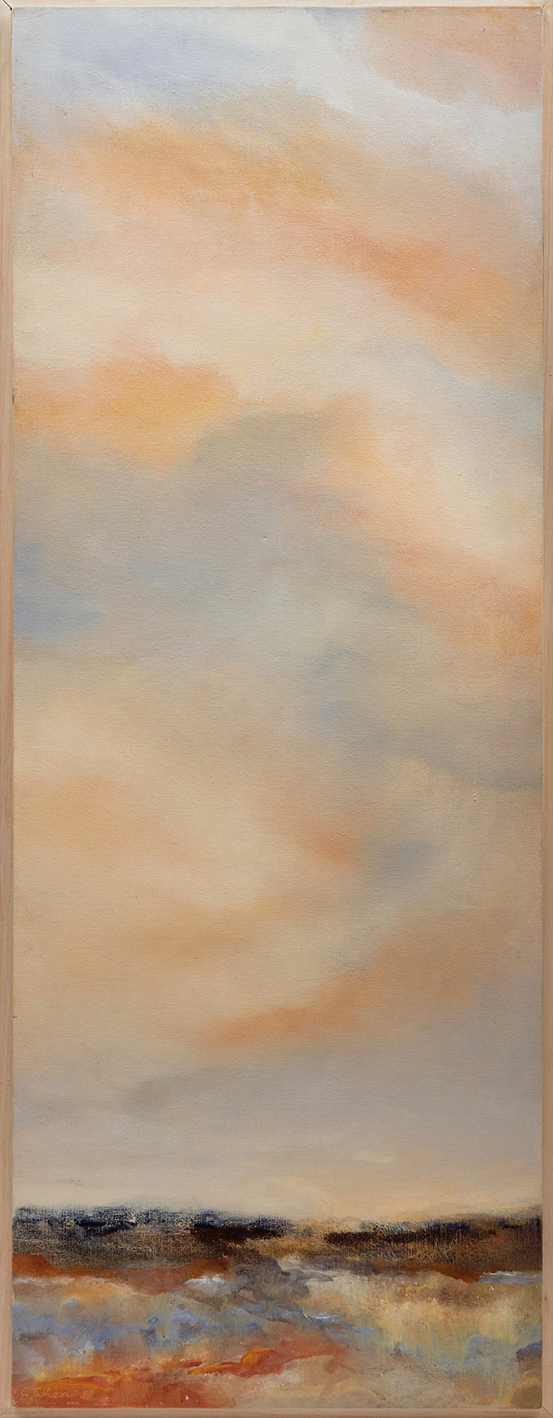 Ernestine Tahedl, Island Memories II, three acrylics on canvas (triptych), 1988 - view 9