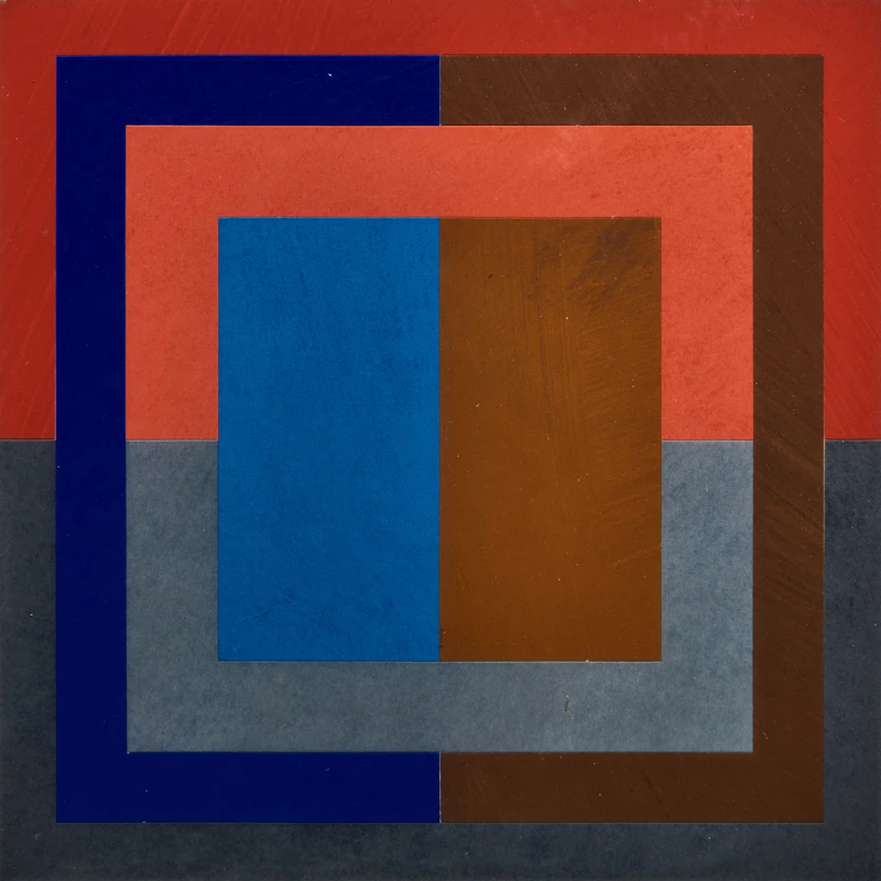 Jaan  Poldaas, Nominal Four Studies [j], [k], [l], three acrylics and collage on paper, 1994 - view 7