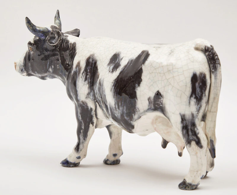 Joe Fafard, Cow, ceramic - view 3