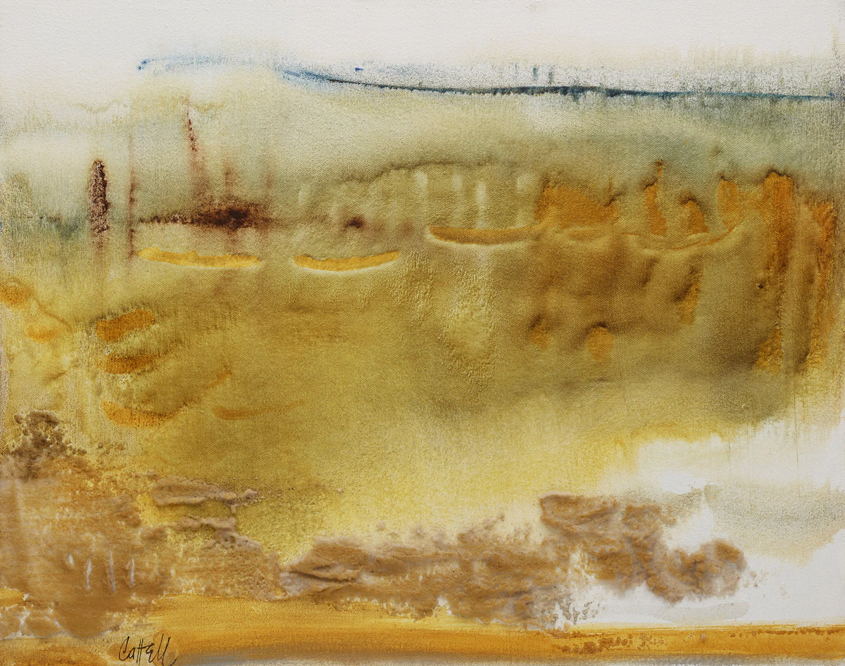 Raymond Victor Cattell, The Second Tide of Cozumel , acrylic on canvas