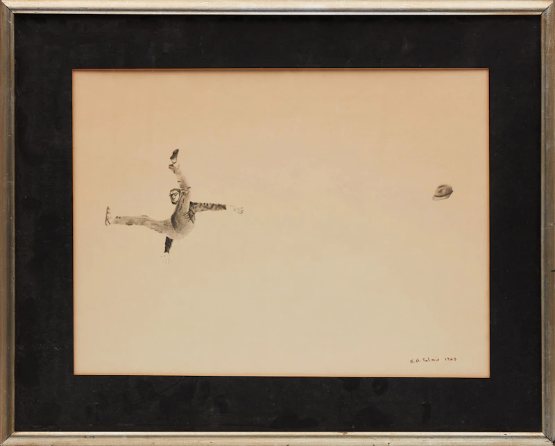 Kenneth D. Tolmie, Icarus, pencil, 1963 - view 2