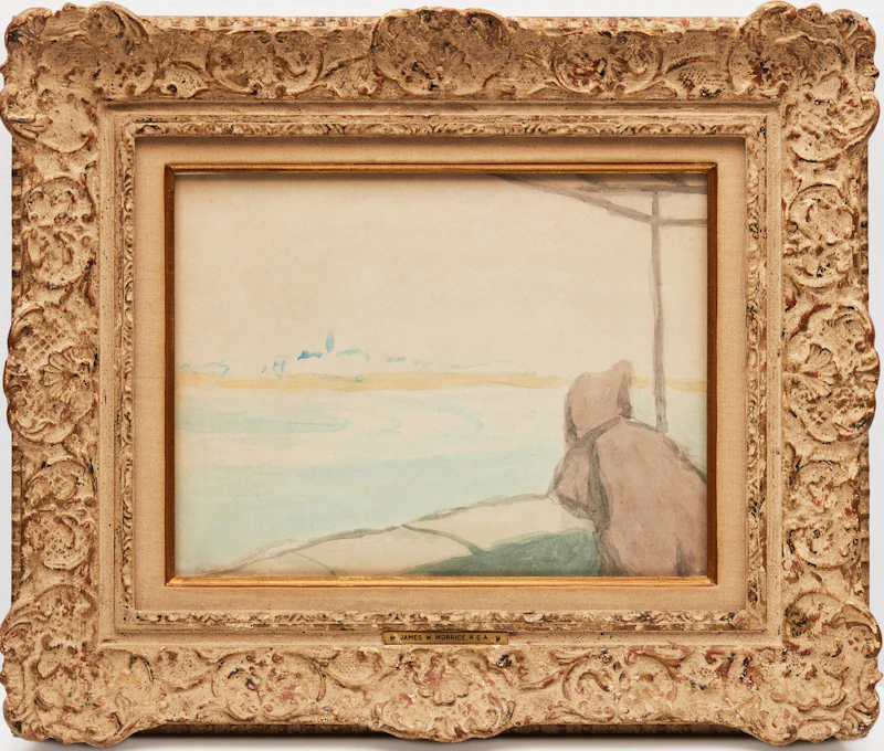 James Wilson Morrice, The City of Sale Seen from Rabat, Morocco, watercolour - view 2
