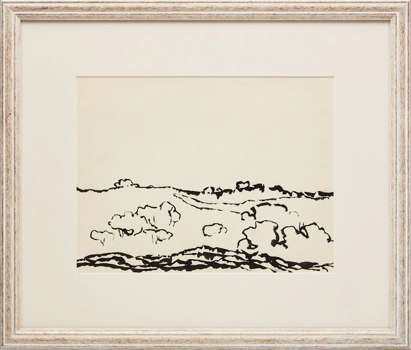 Arthur Fortescue McKay, Two Untitled Abstractions , ink on paper, 1970 - view 5