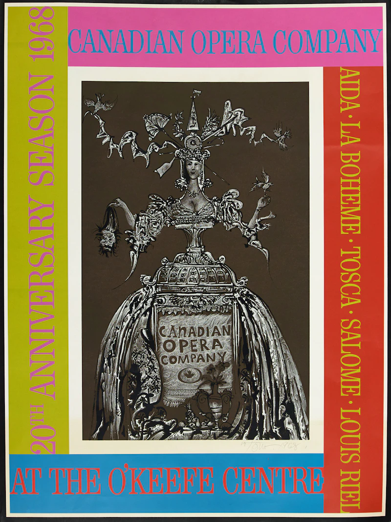 Canadian Opera Company: 20th Anniversary Season, 1968; New Town: Enigmas by Harold Barling Town
