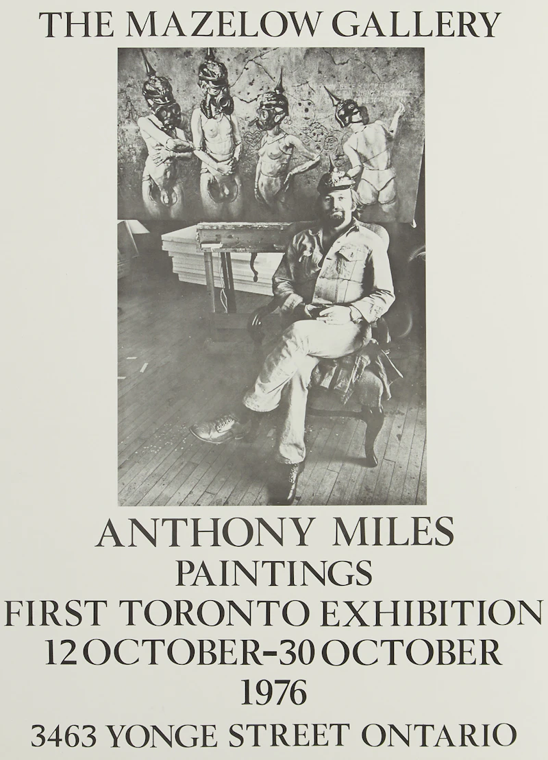 Various Artists, Five Exhibition Posters: Walter Bachinski; Anthony Miles; R.S. Rania; Stephen Edlich; Rudi Reichardt, five posters - view 2