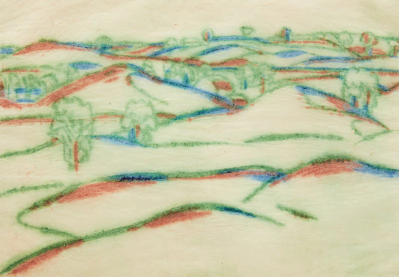 Lines of the Earth, 1930 by David Brown Milne