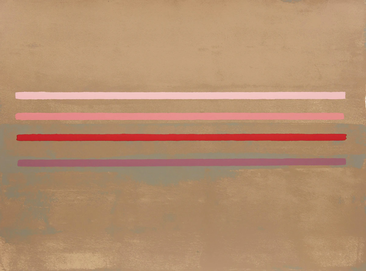 William Perehudoff, La Plonge #10, colour lithograph