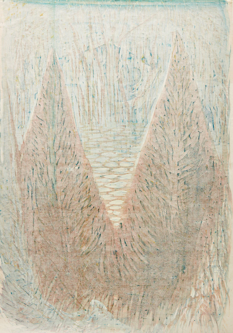 Don Wright, Bright Morning, monotype, 1986 - view 2