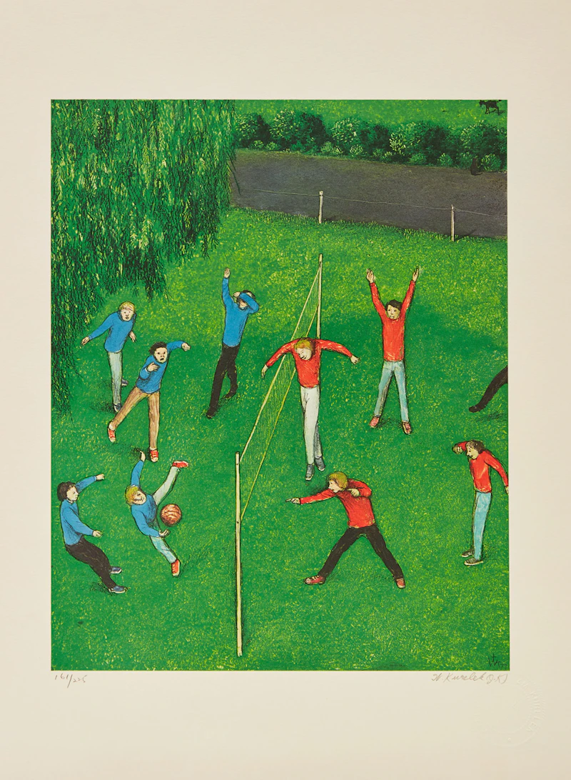 William Kurelek, Sports Portfolio, twelve lithographs, 1977 - view 6
