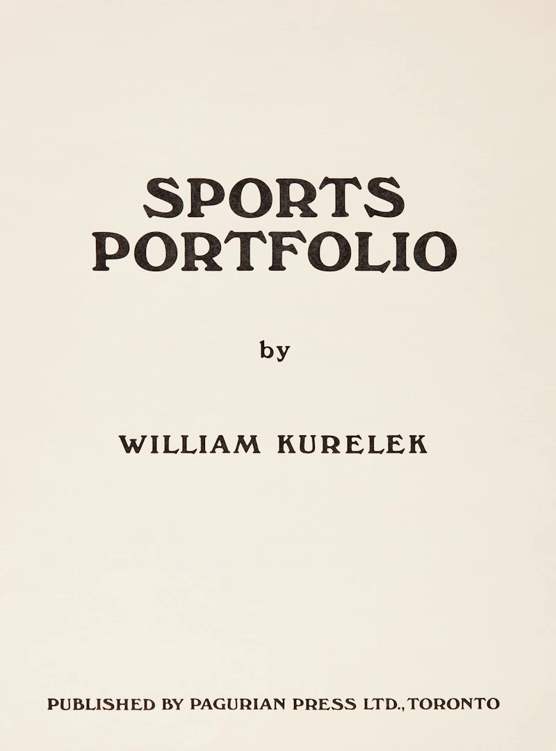 William Kurelek, Sports Portfolio, twelve lithographs, 1977 - view 14