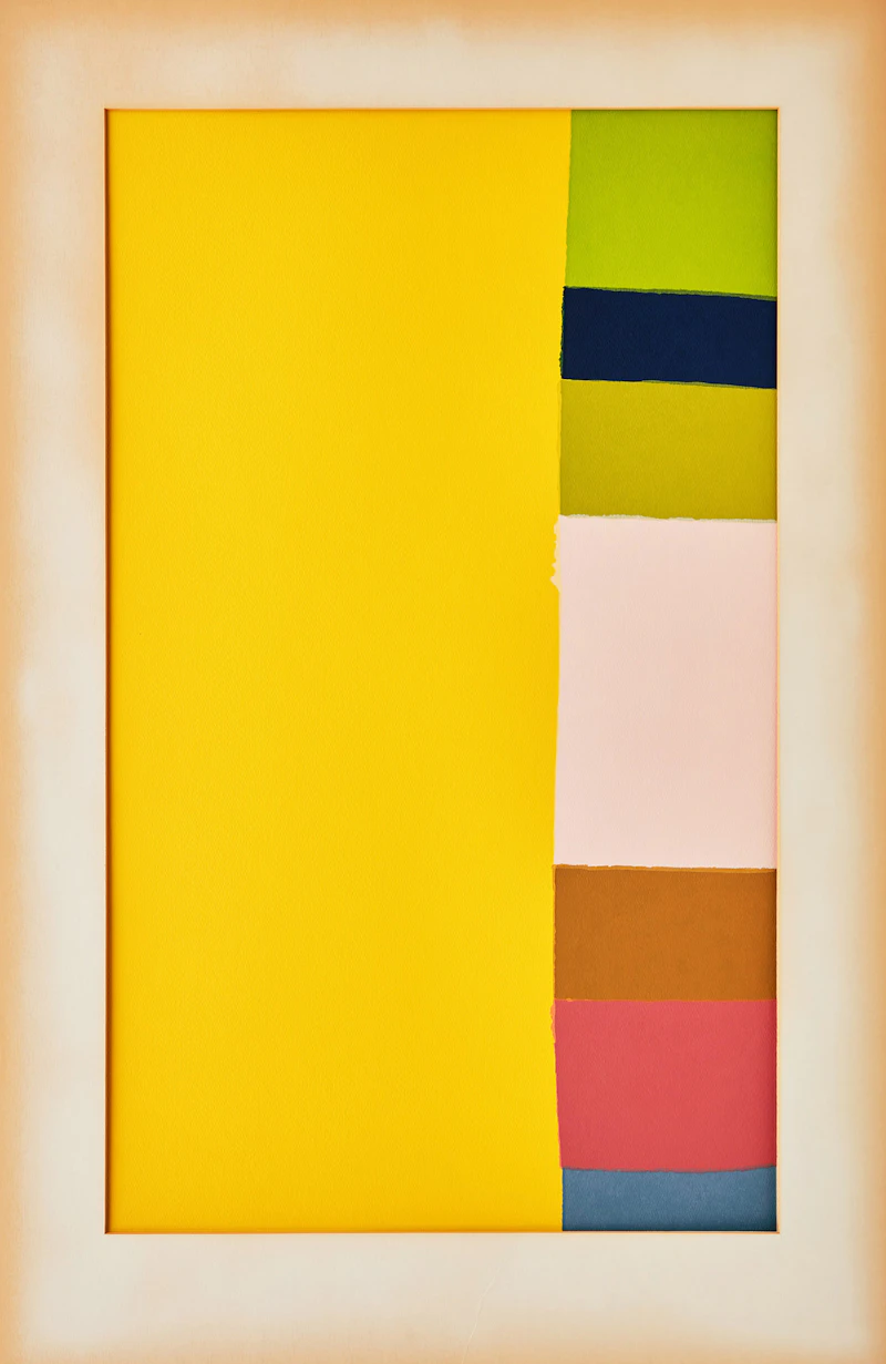 Jack Hamilton Bush, Little Yellow, serigraph - view 2