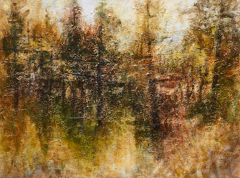 Michael Forster, Landscape, oil on canvas - view 1