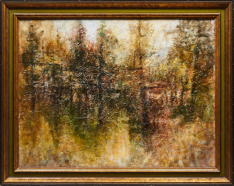 Michael Forster, Landscape, oil on canvas - view 2
