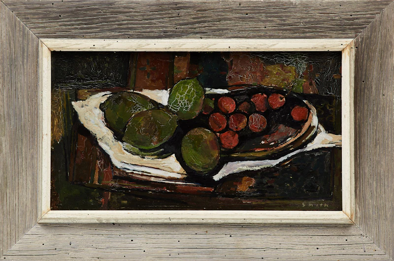 Gordon Appelbe Smith, Still Life with Fruit, oil on board - view 2