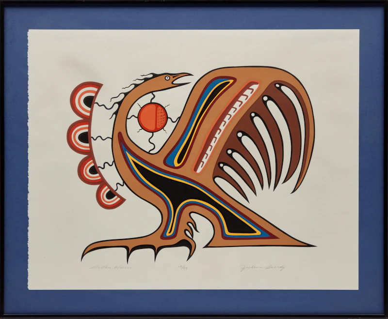 Jackson Beardy, Set of Three, silkscreens - view 5