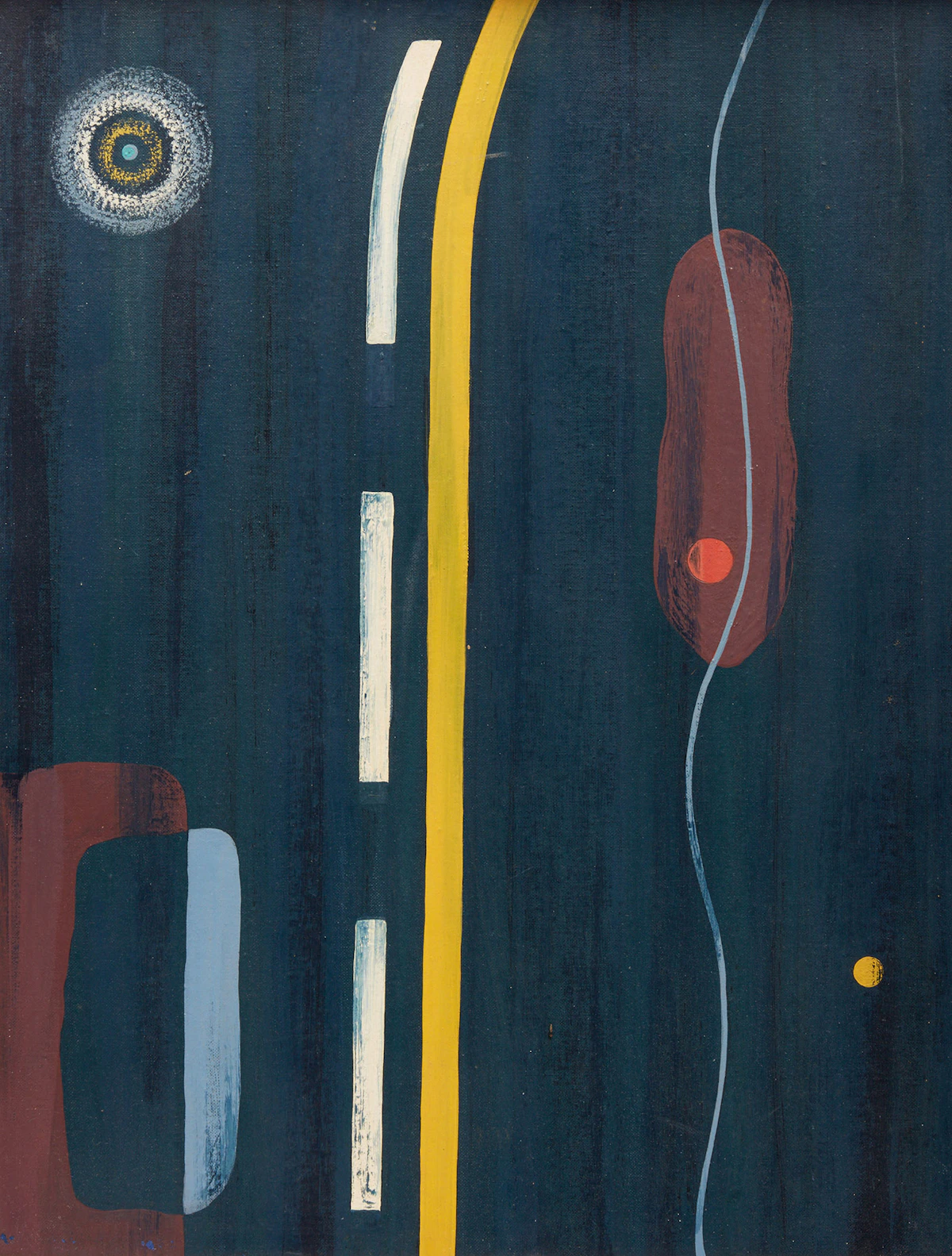 Gordon McKinley Webber, Highway #10 Montana Study, oil on canvas board