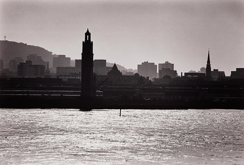 Edward Hillel, Montreal, black and white photograph
