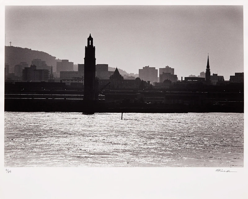 Edward Hillel, Montreal, black and white photograph, 1985 - view 2