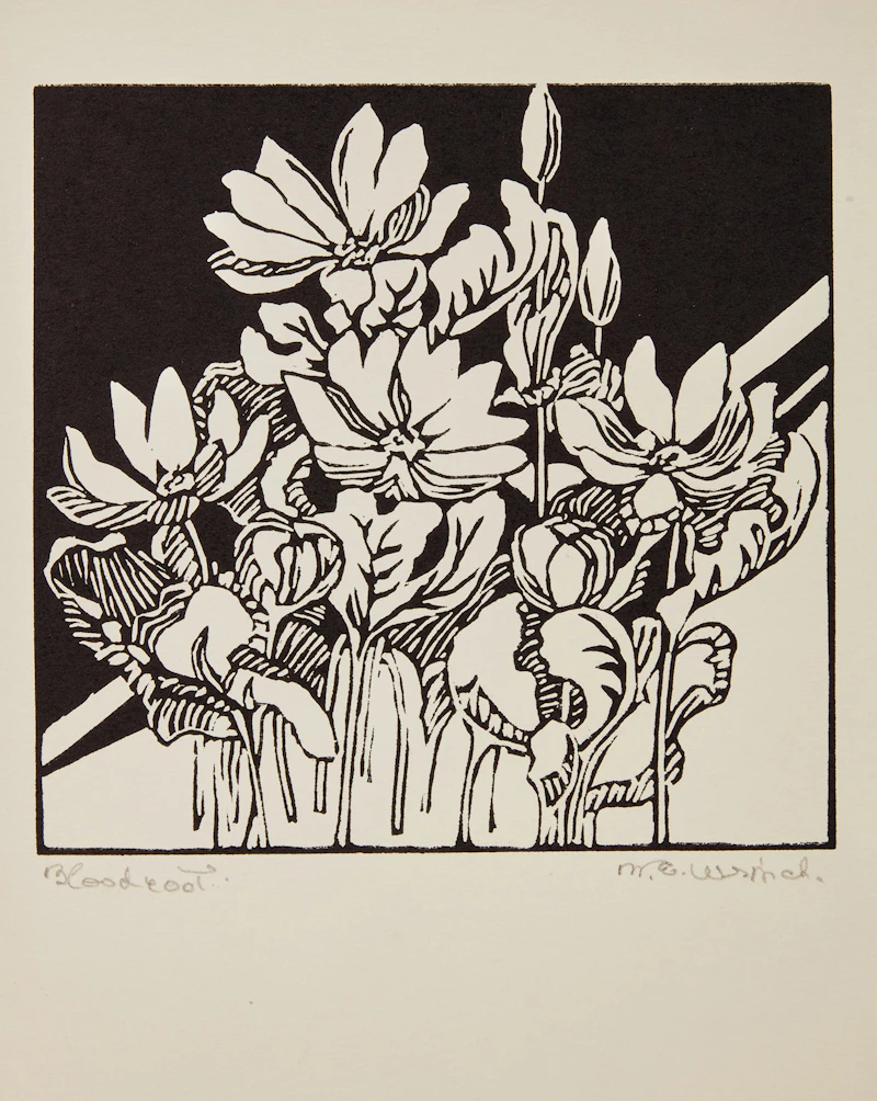 Mary Evelyn Wrinch, Nine Prints, nine linocut prints - view 3