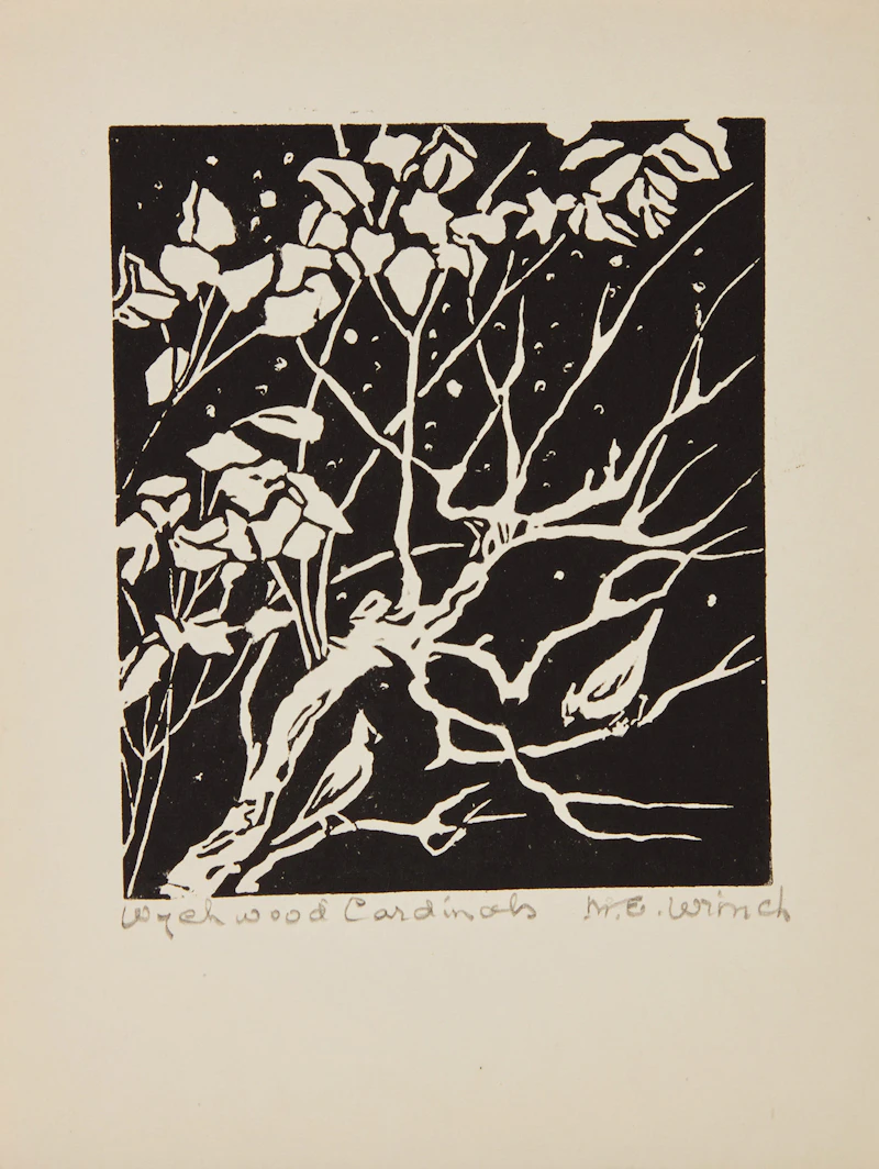 Mary Evelyn Wrinch, Nine Prints, nine linocut prints - view 5