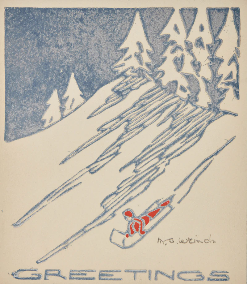 Mary Evelyn Wrinch, Nine Prints, nine linocut prints - view 9