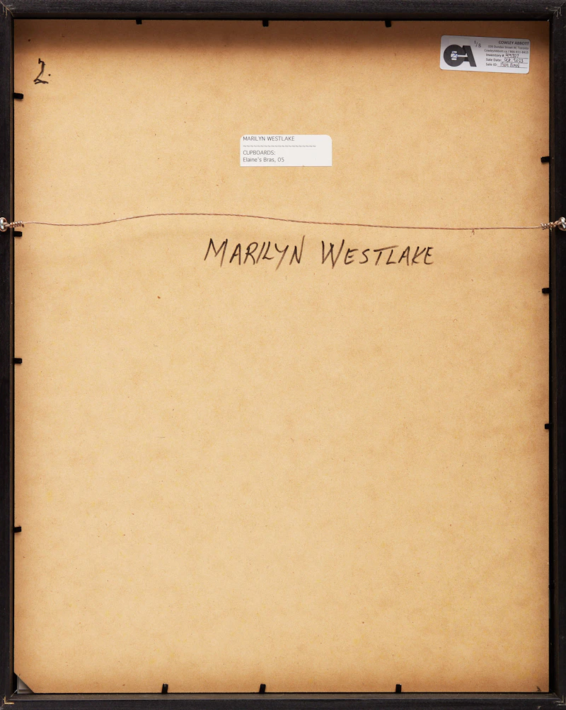 Marilyn Westlake, Elaine’s Bras; Favourites; Boy’s Incentive (from the Cupboards Series), three photographs - view 3