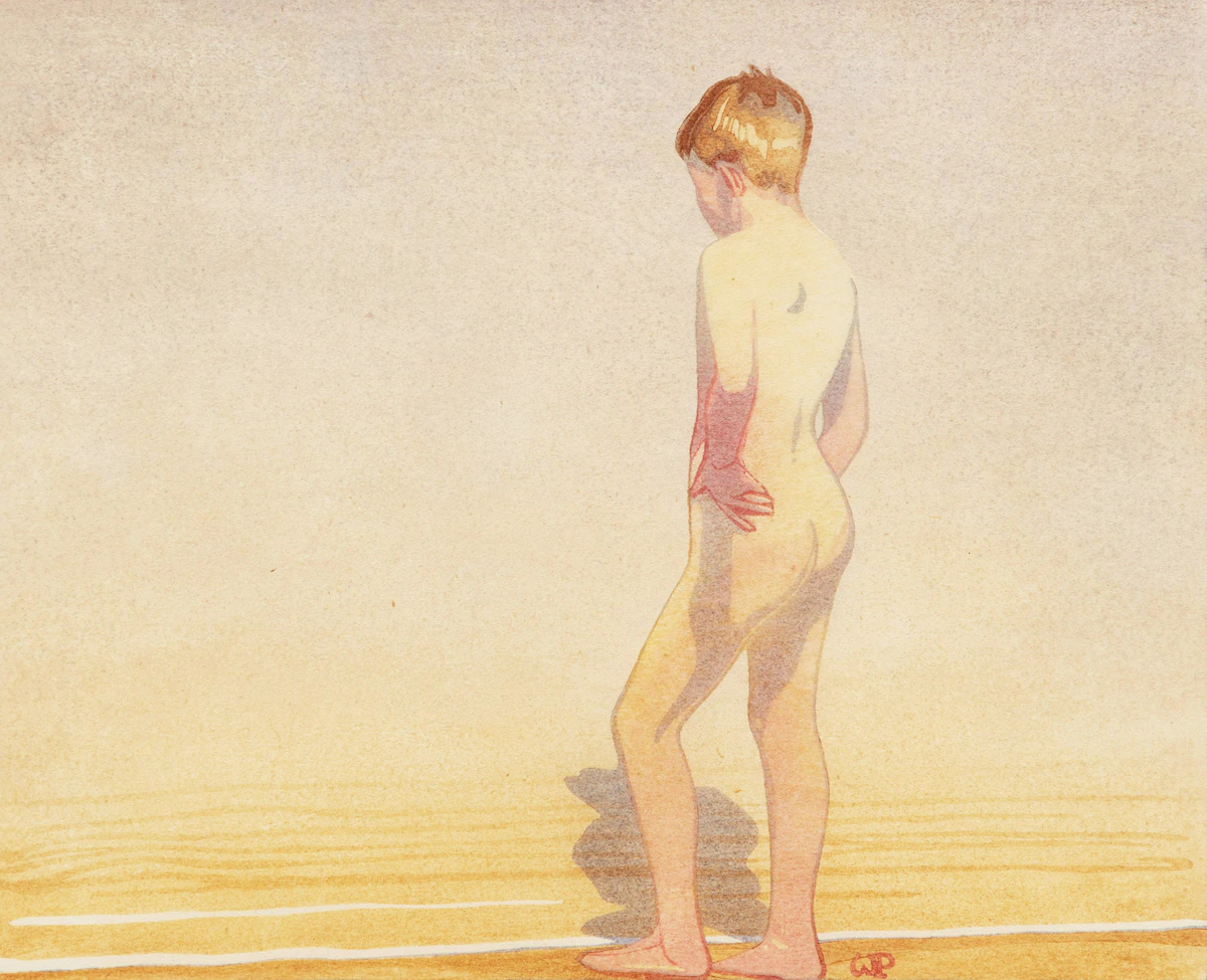 Walter Joseph Phillips, John, woodblock