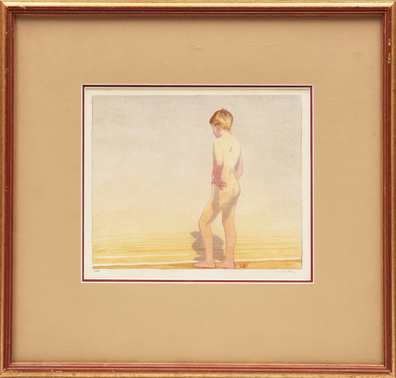 Walter Joseph Phillips, John, woodblock - view 2