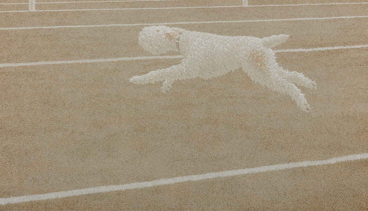 David Alexander Colville, Running Dog, silkscreen, 1968