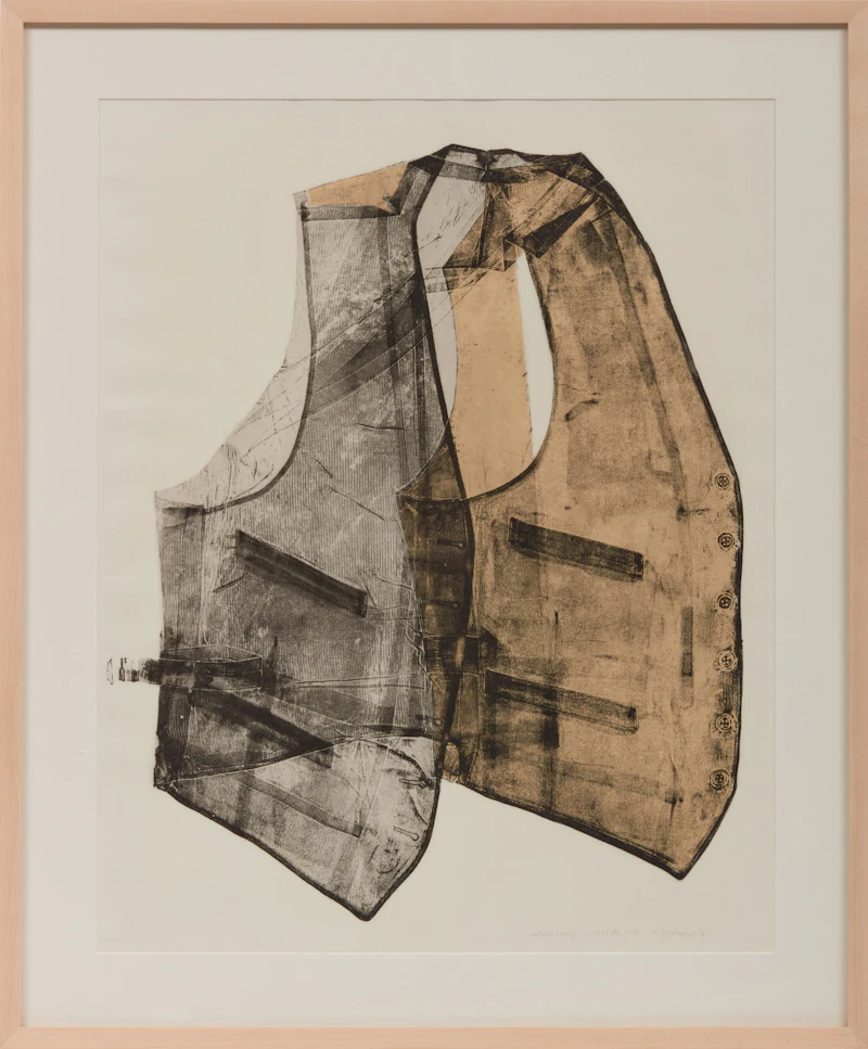 Betty Roodish Goodwin, Vest Two, etching, 1971 - view 2