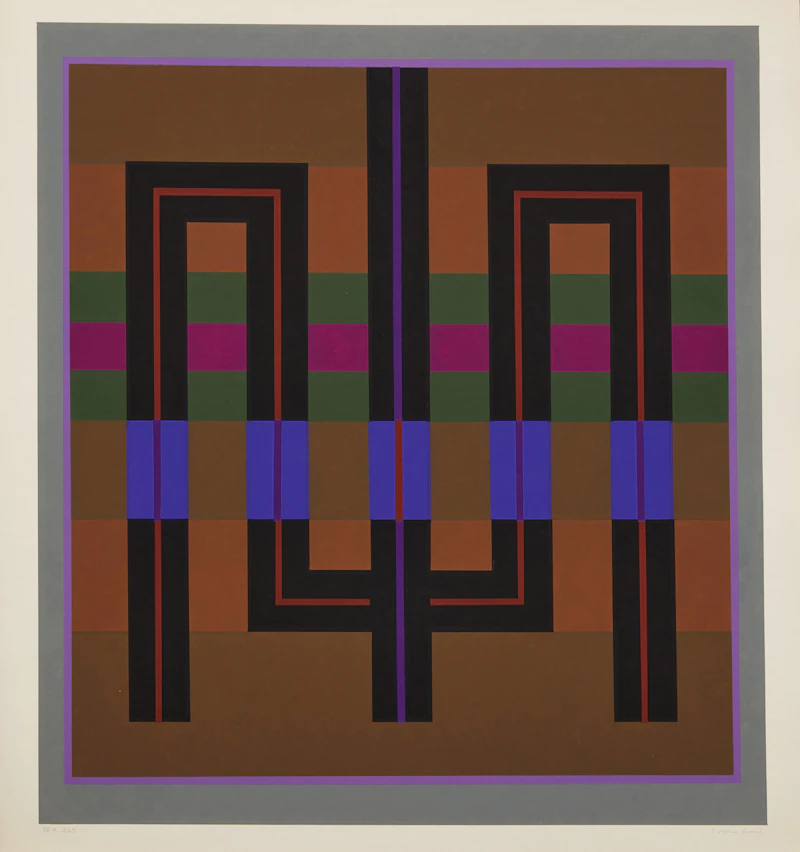 Gordon Appelbe Smith, Portfolio A, five colour serigraphs on wove paper, 1968 - view 5