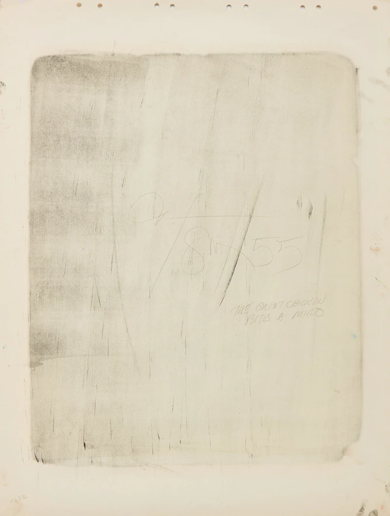 Harold Barling Town, The Great Chicken Bites a Miró, single autographic print, 1955 - view 3