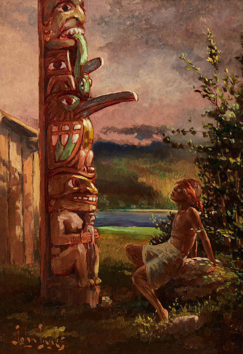 Sprit of the Totems by John Innes