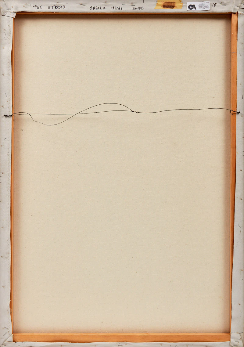 Sheila Maki, The Studio , acrylic on canvas, 1990 - view 3