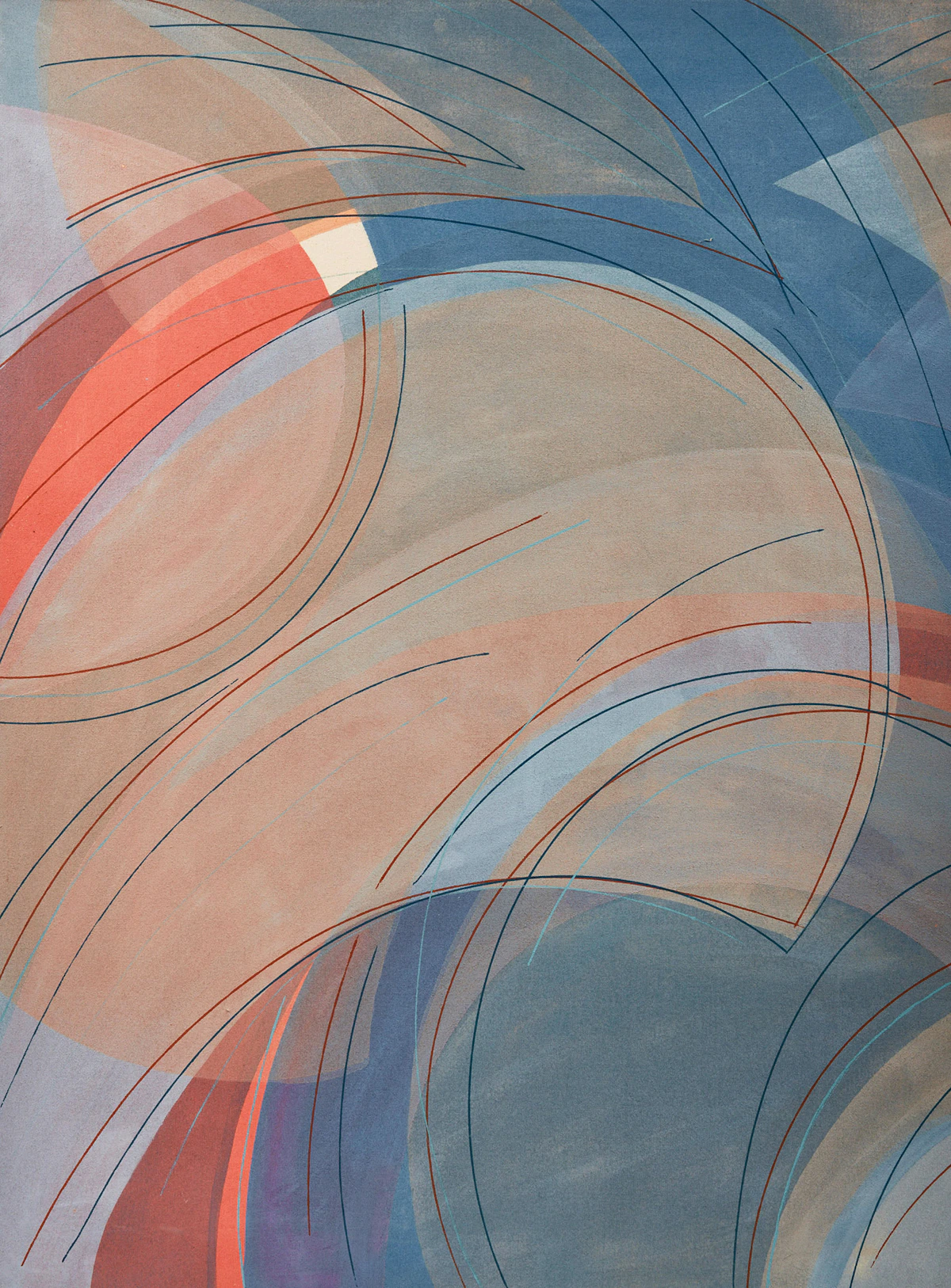 Sheila Maki, Just Jazz, acrylic on canvas, 1995