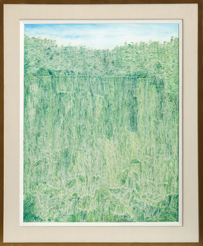 Kazuo Nakamura, Green Lake, 65, oil on canvas, 1965 - view 2