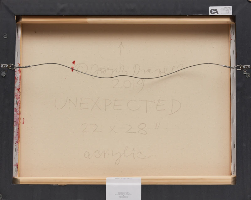 Joseph Drapell, Unexpected, acrylic on canvas - view 3