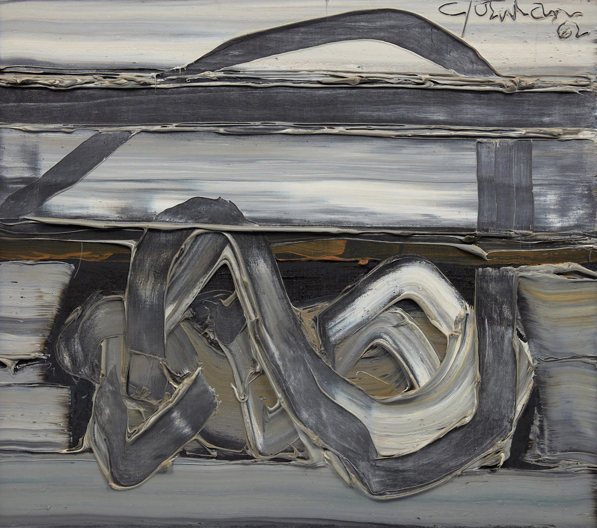 Richard Borthwick Gorman, Hook, oil on canvas