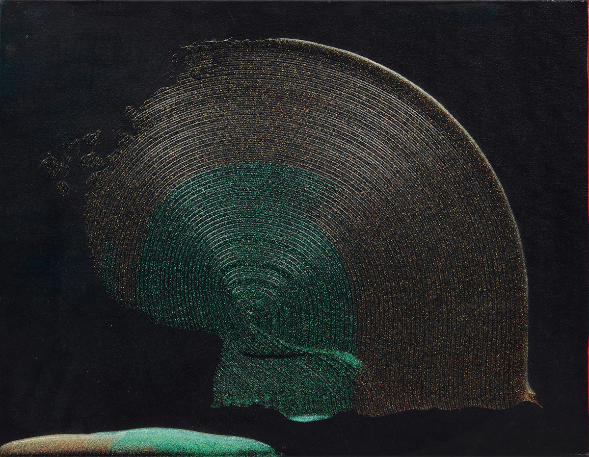 Joseph Drapell, 71st Birthday, acrylic on canvas