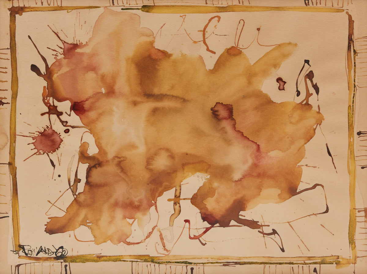 William Ronald, R-135, watercolour, 1960