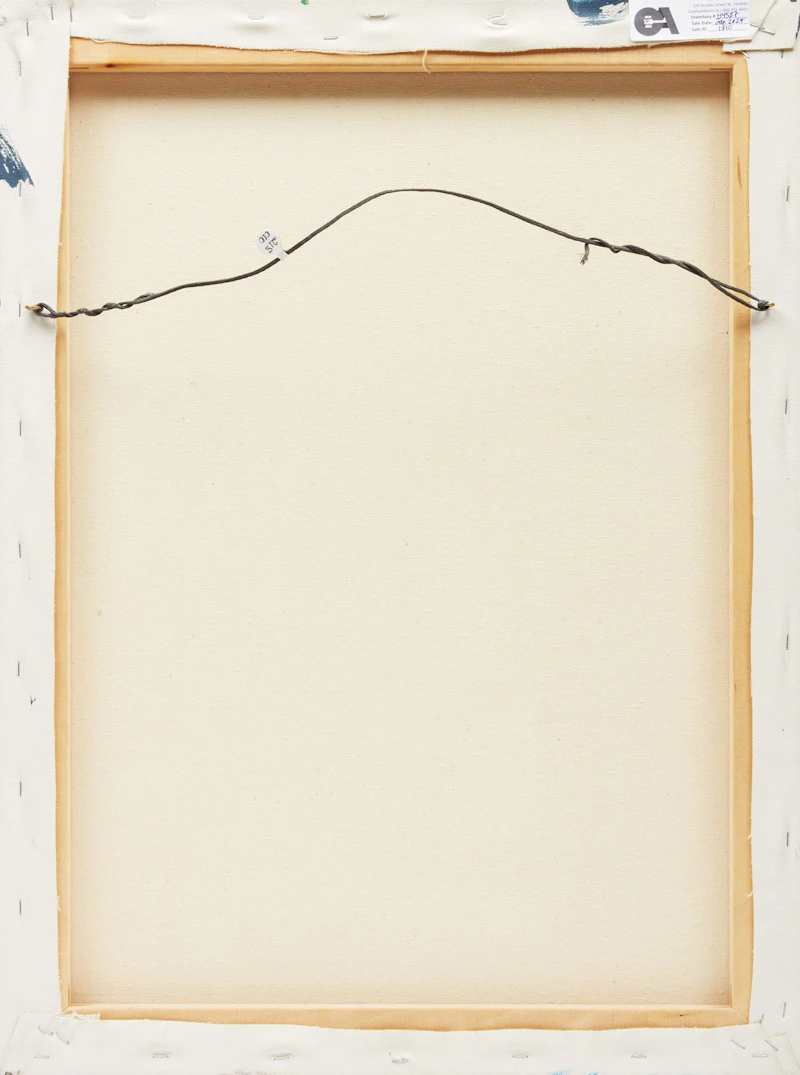Leland Bell, Bebaminotmat, acrylic on canvas - view 2