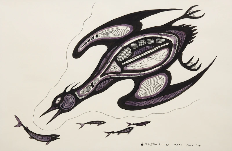 Water Bird by Carl Ray