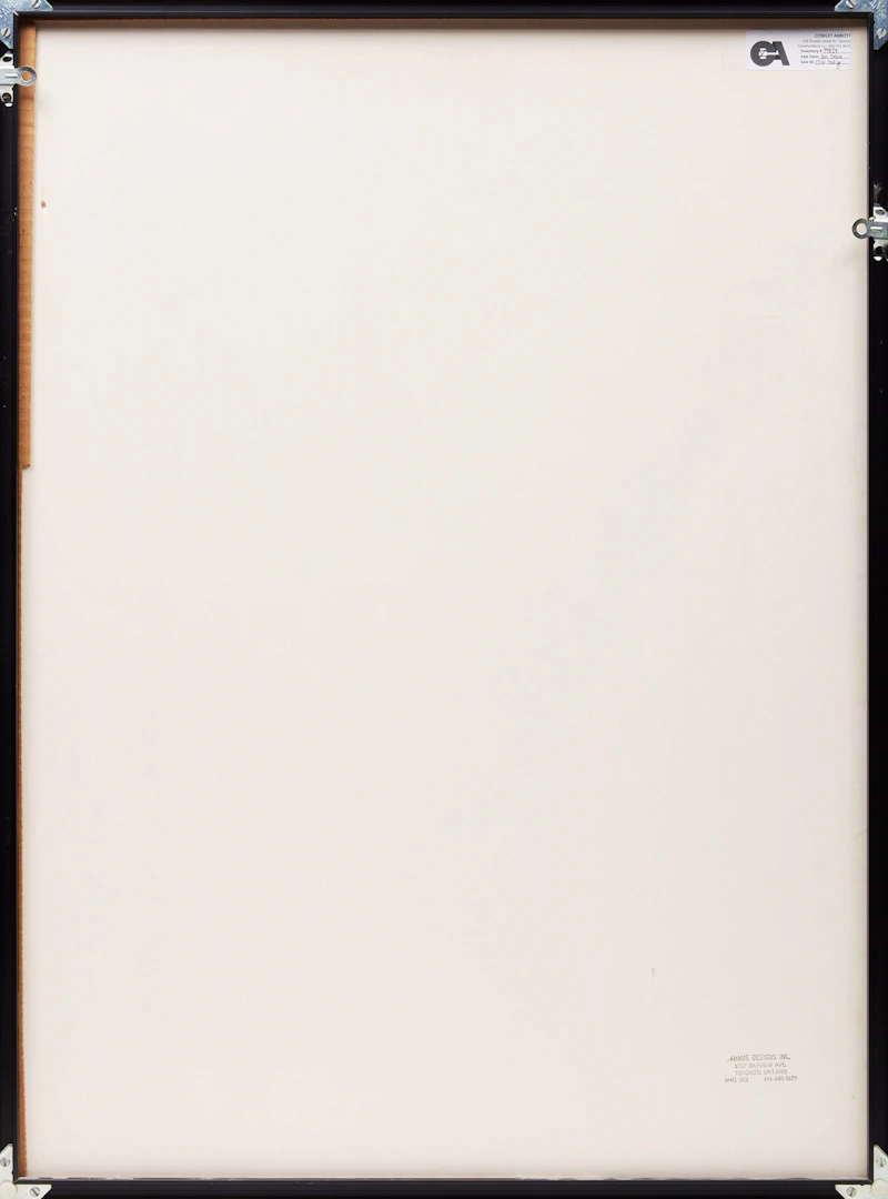 Saul Williams, Anishinaabe (Man Lowered From Sky), acrylic on paper, 1991 - view 3