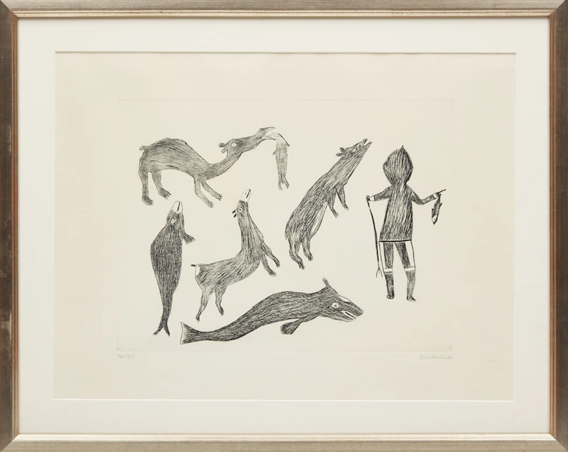 Kenojuak Ashevak, Untitled, etching - view 2