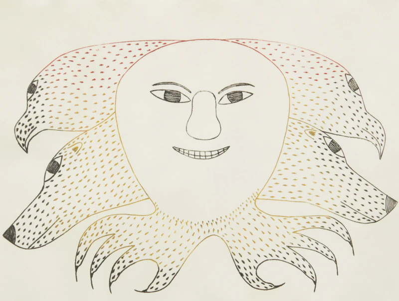 Mask by Kenojuak Ashevak