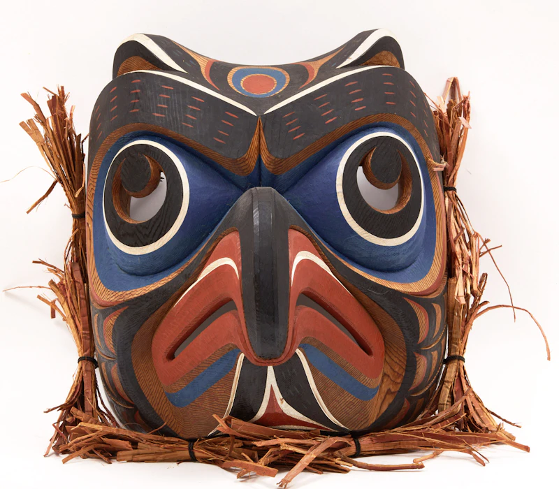 Southern Kwakiuth Owl Mask by Tom Hunt