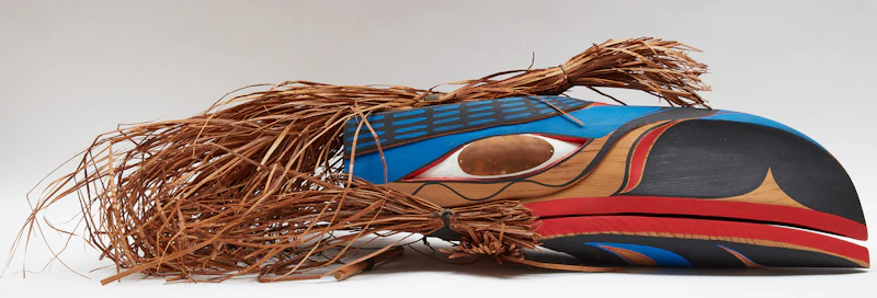 Nuu-Chah-Nulth Raven Mask by Patrick Amos