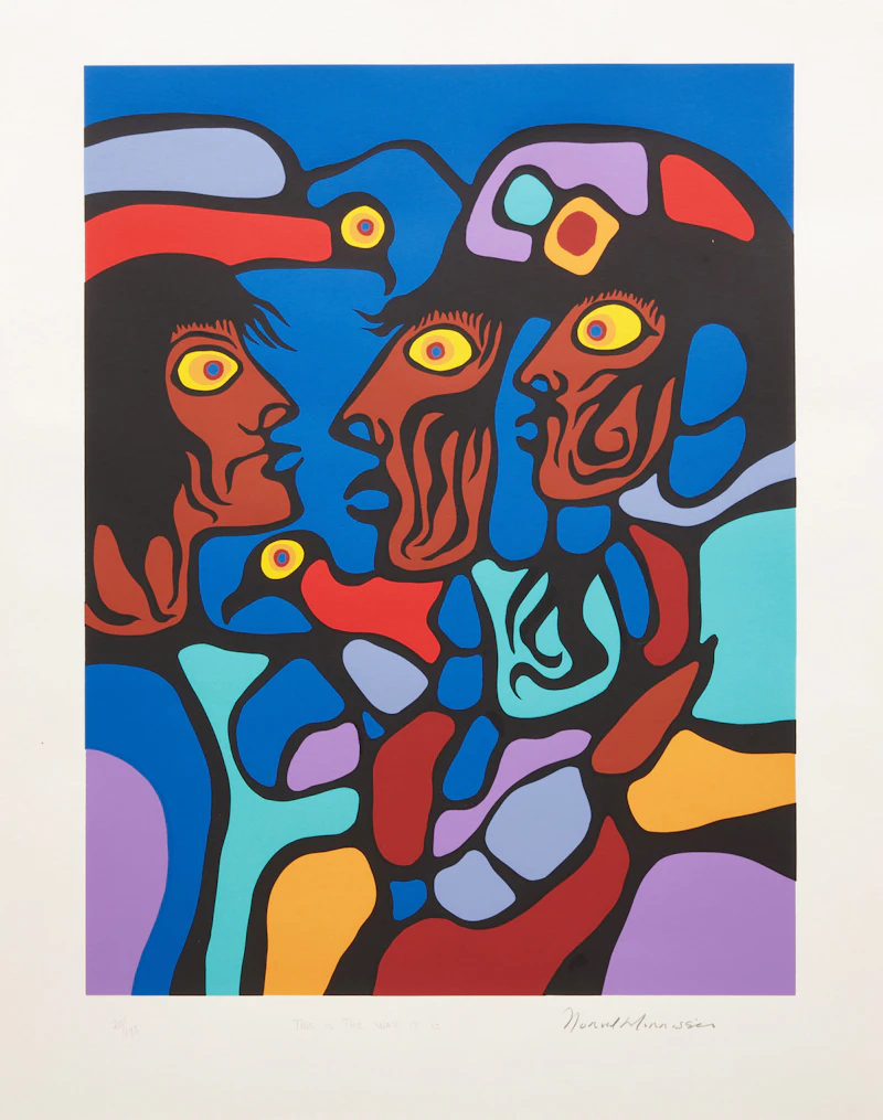 Norval Morrisseau, Shaman Vision Series One, set of six colour serigraphs - view 8