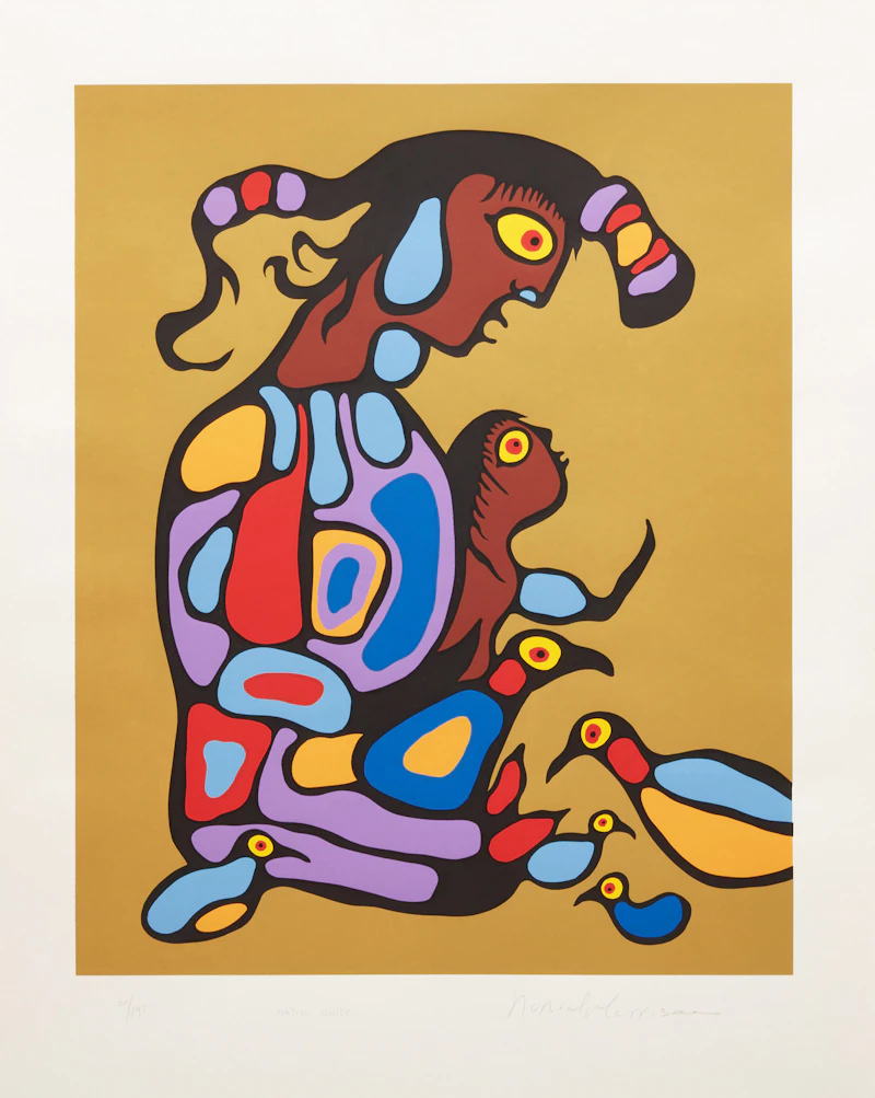 Norval Morrisseau, Shaman Vision Series One, set of six colour serigraphs - view 10