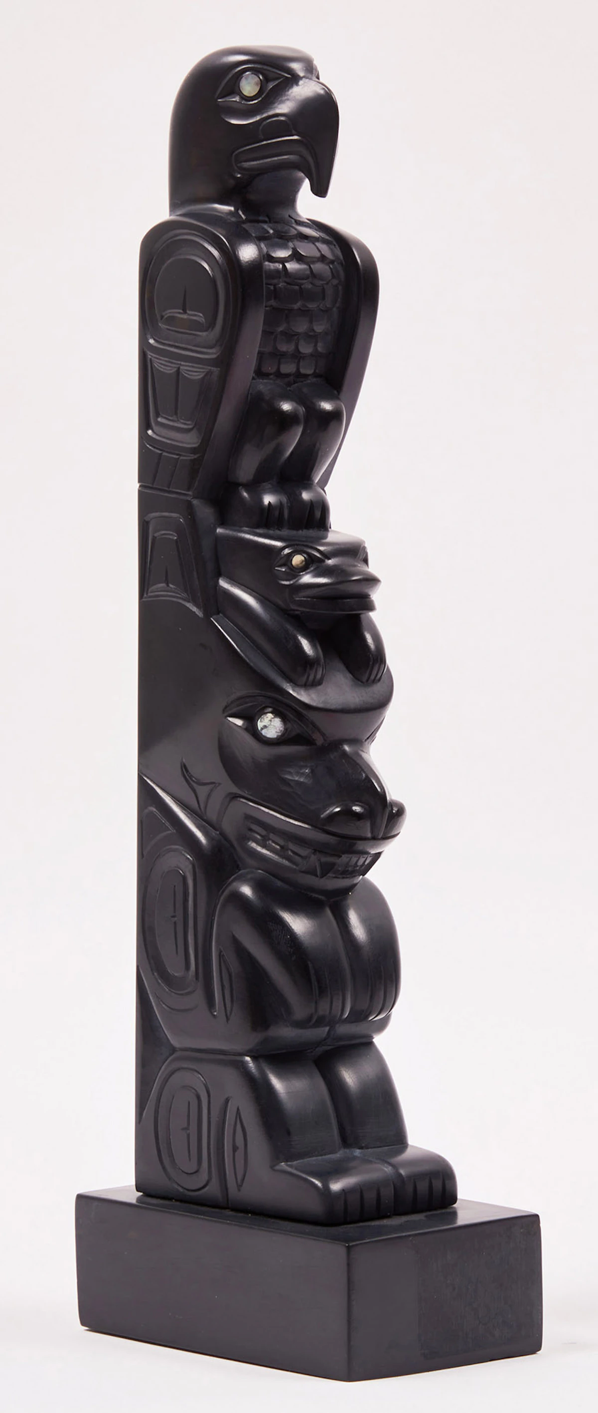 Shirley Longboat, Totem, argillite
